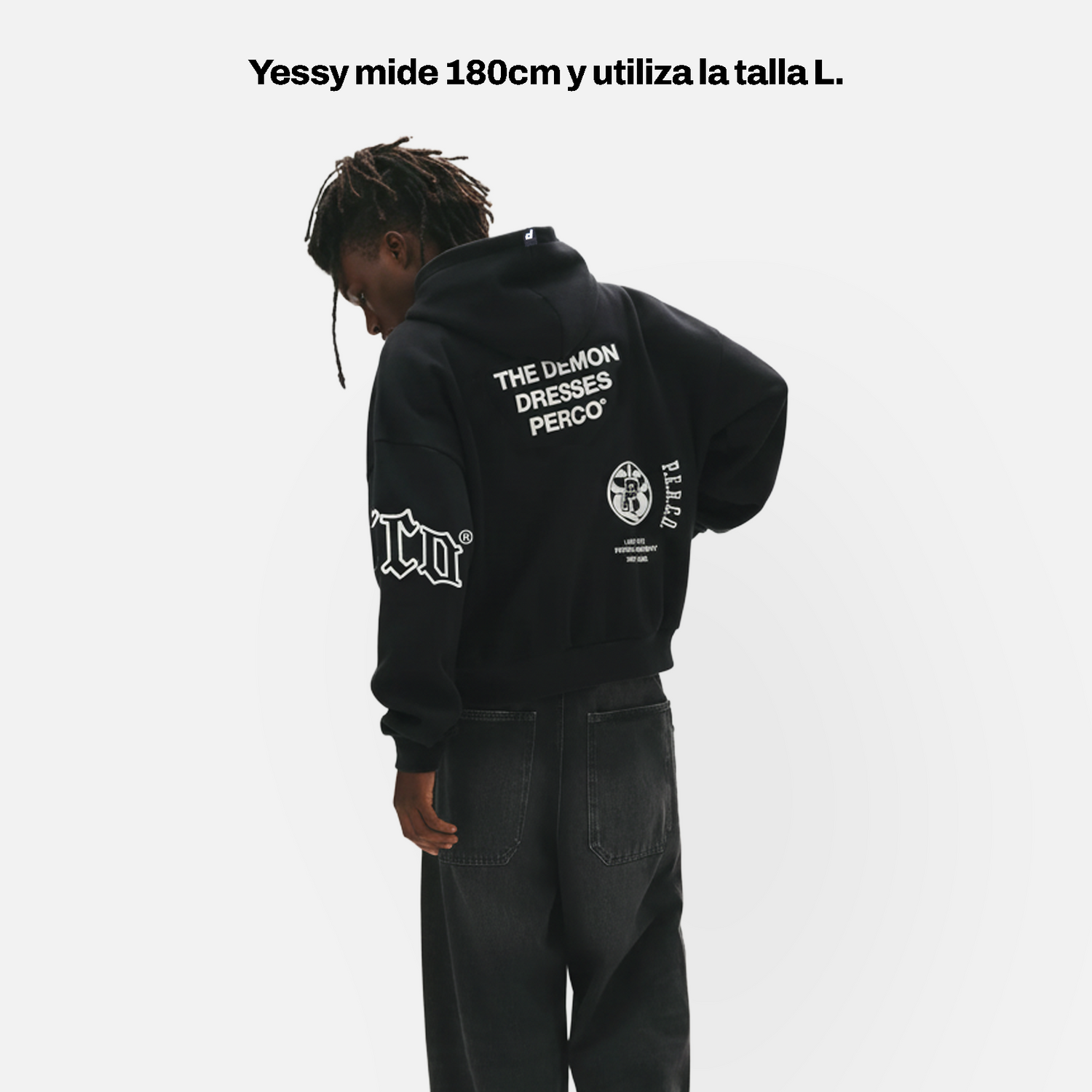 THE DEMON BLACK HOODIE