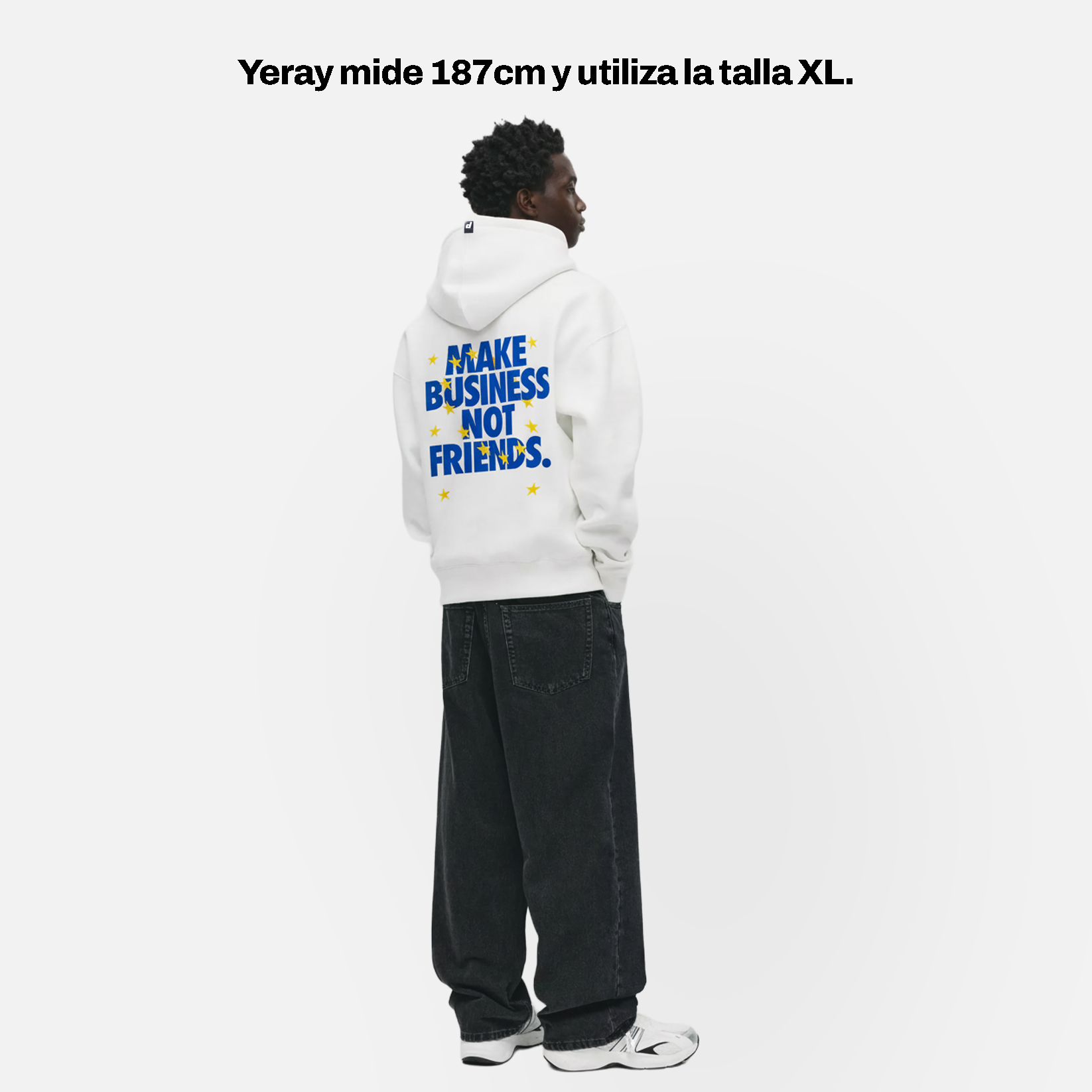 EU WHITE HOODIE
