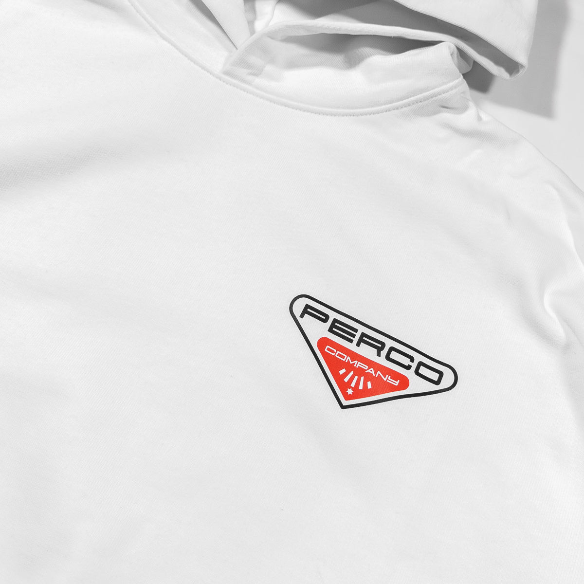 Sweat à capuche blanc TN