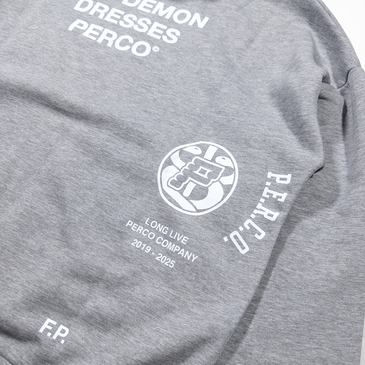 THE DEMON GREY HOODIE