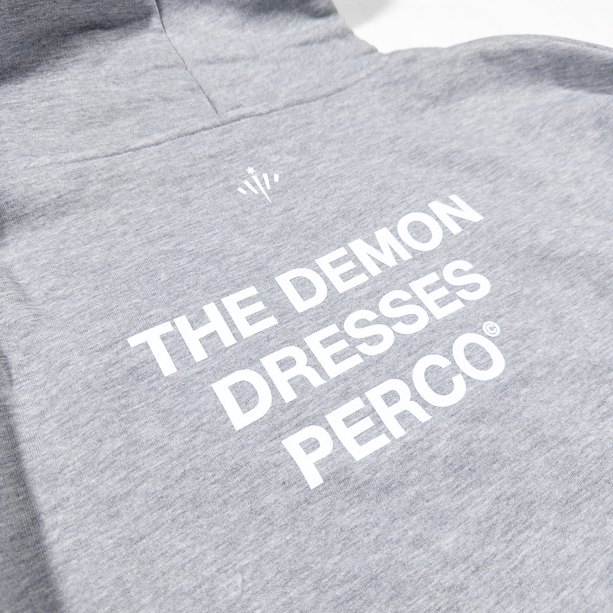 THE DEMON GREY HOODIE