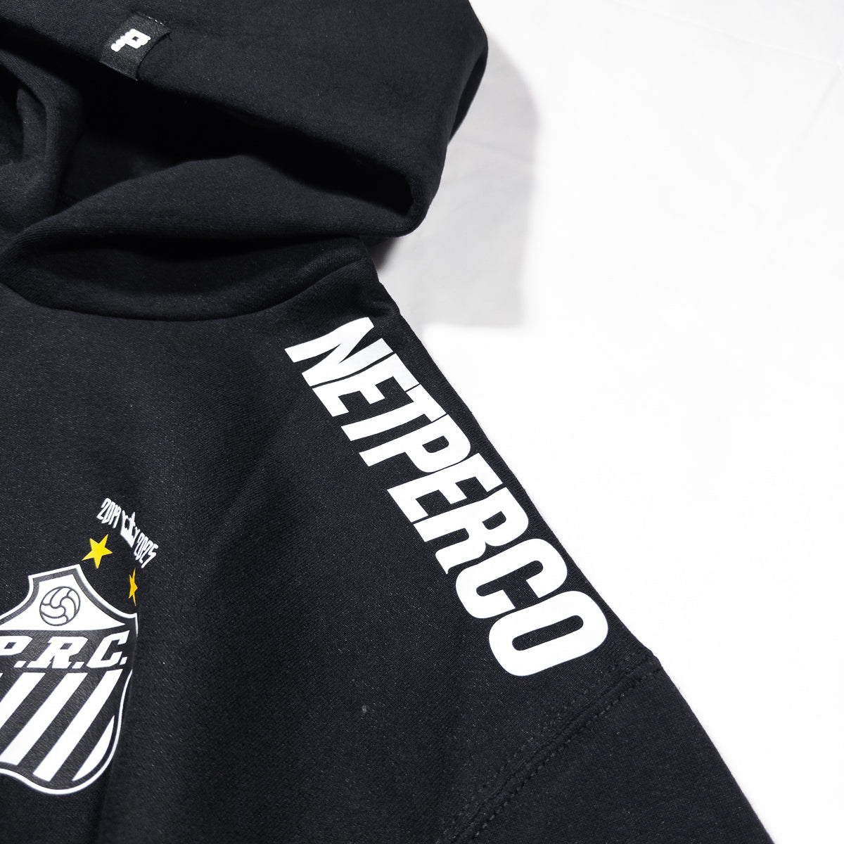 SWEAT À CAPUCHE NOIR PRC