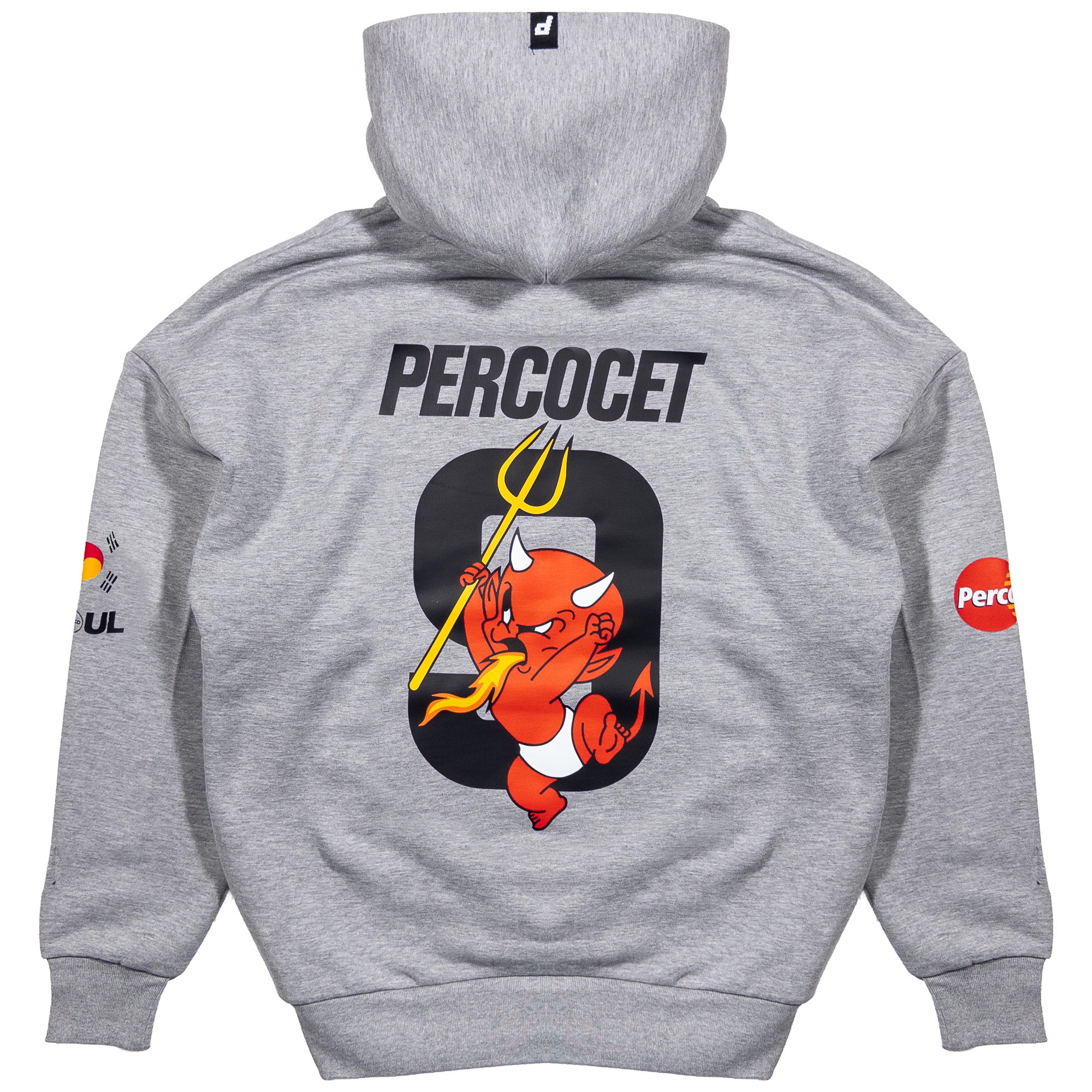 SWEAT À CAPUCHE GRIS SÉOUL