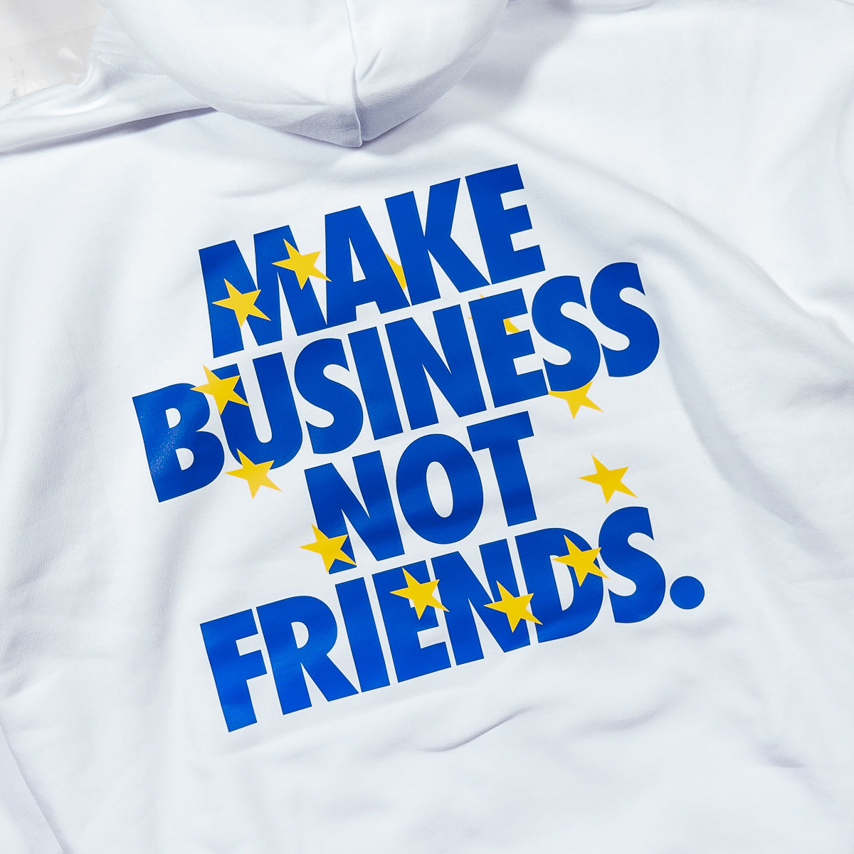EU WHITE HOODIE