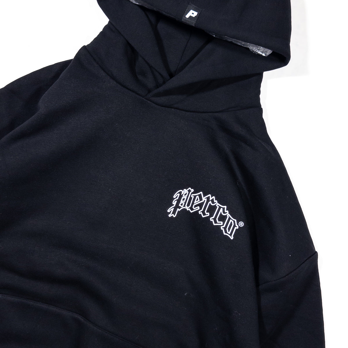 Sweat à capuche noir Booty