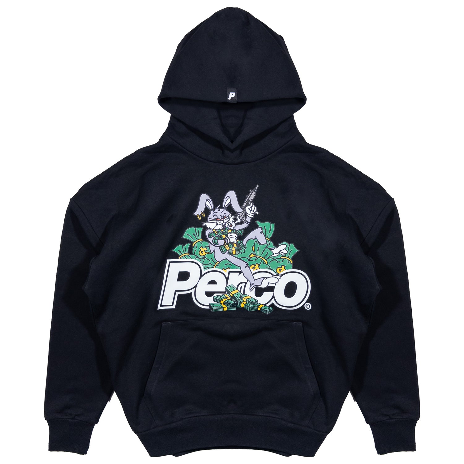 Sweat à capuche Bad Black