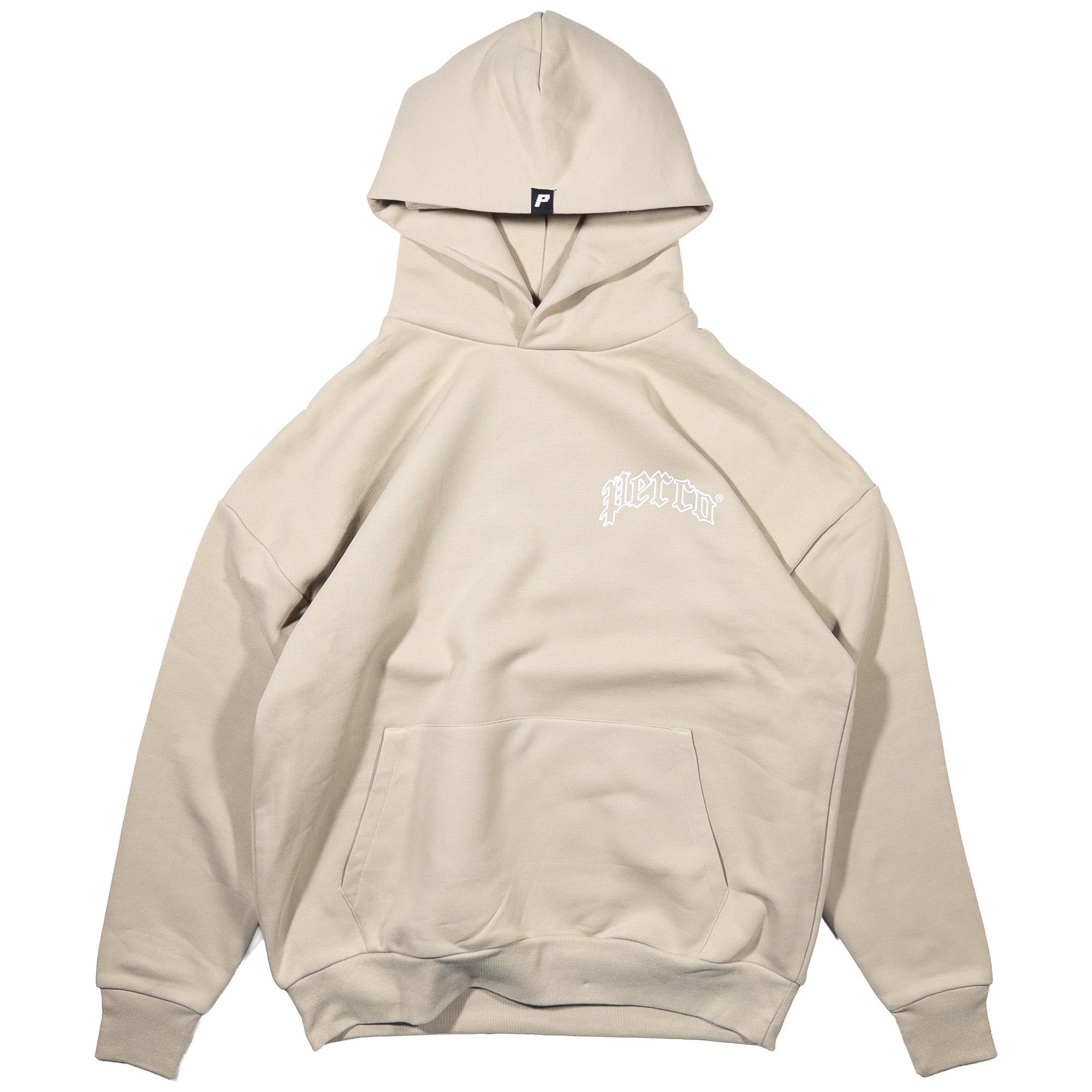 Sweat à capuche beige Booty