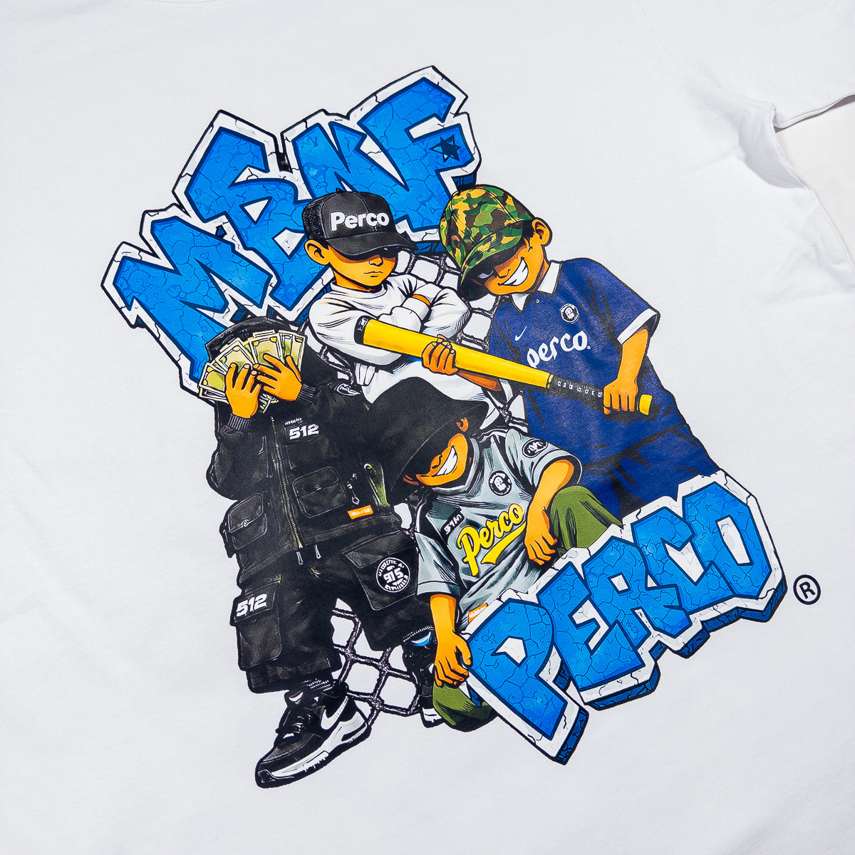 LE T-SHIRT DÉMON BLANC