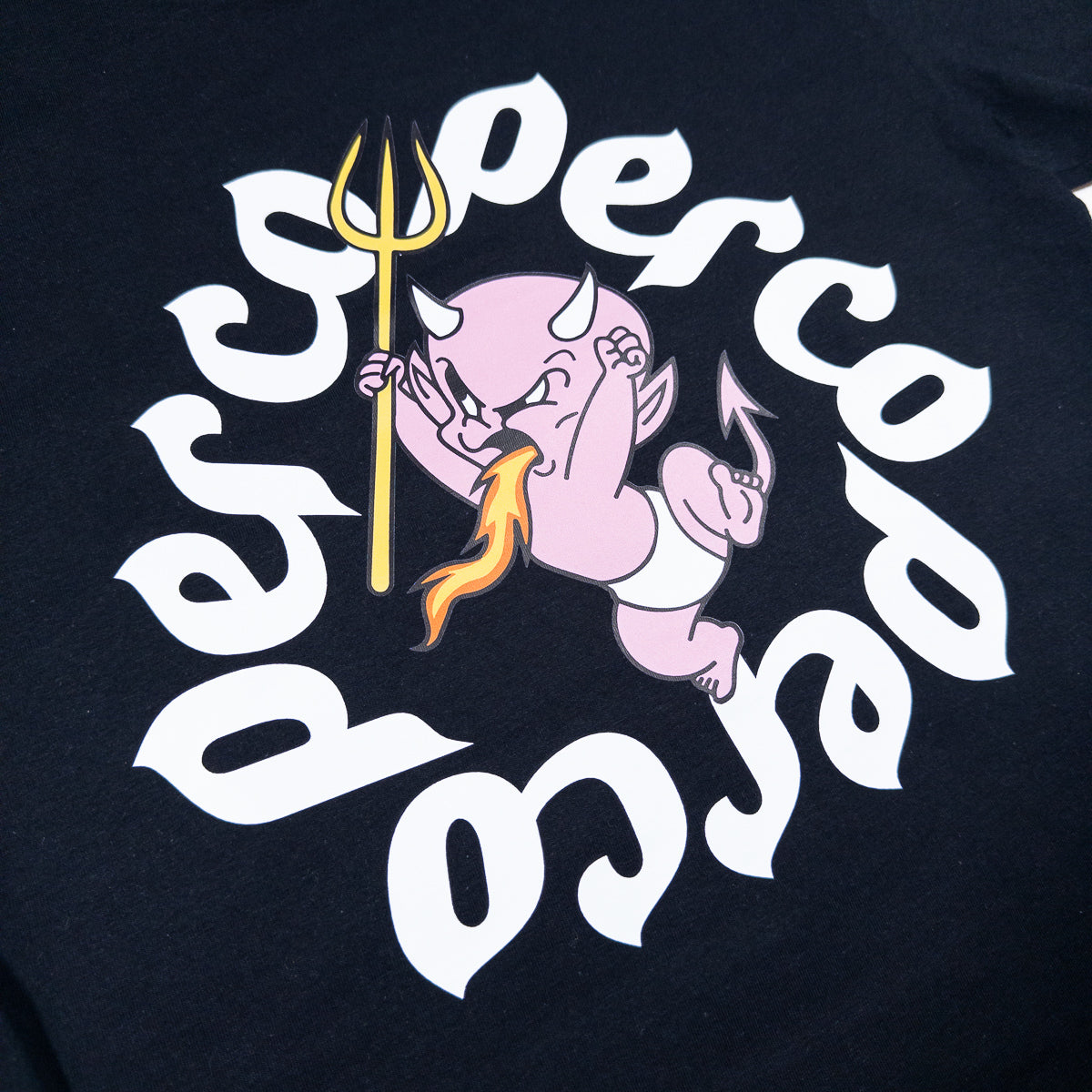LE T-SHIRT DÉMON BLANC