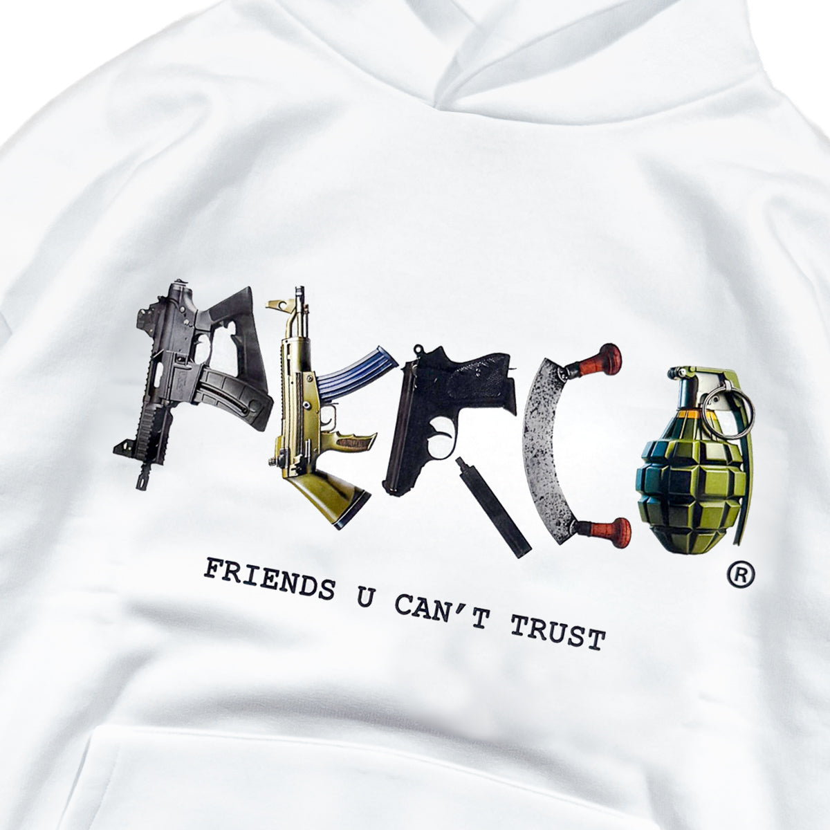GNS WHITE HOODIE