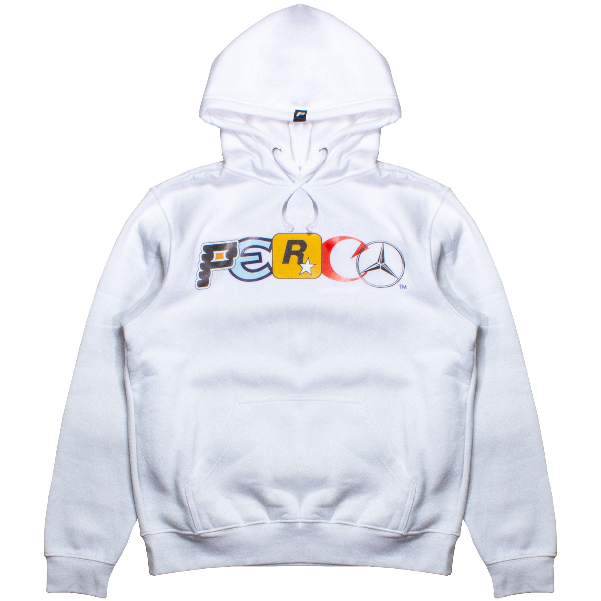 LOGOS WHITE HOODIE