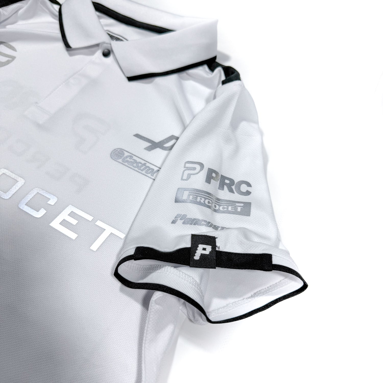 POLO F1 BLANC