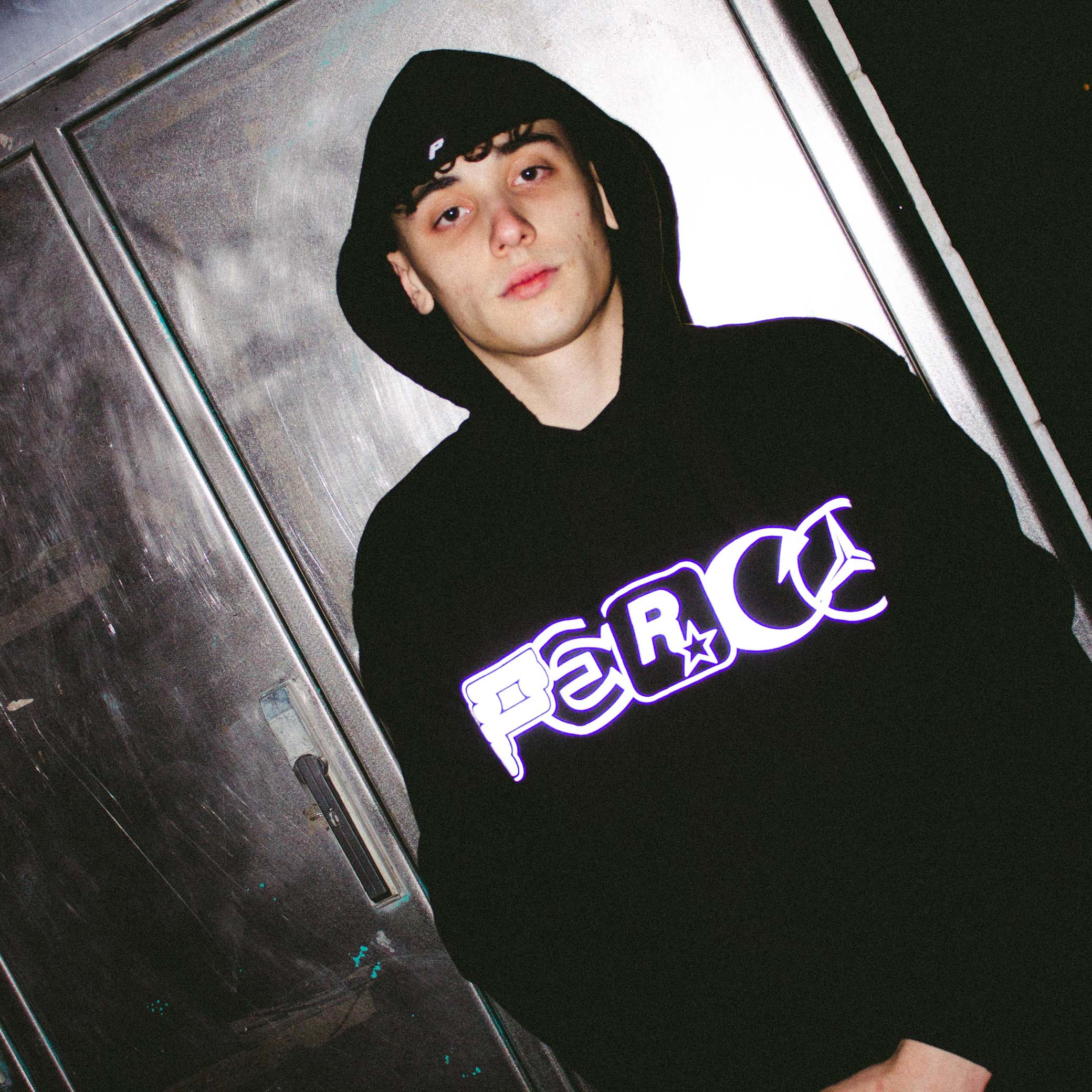 LOGOS 3M BLACK HOODIE