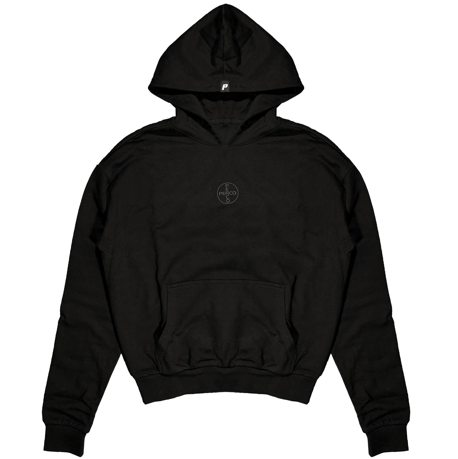 SWEAT À CAPUCHE NOIR DE L&