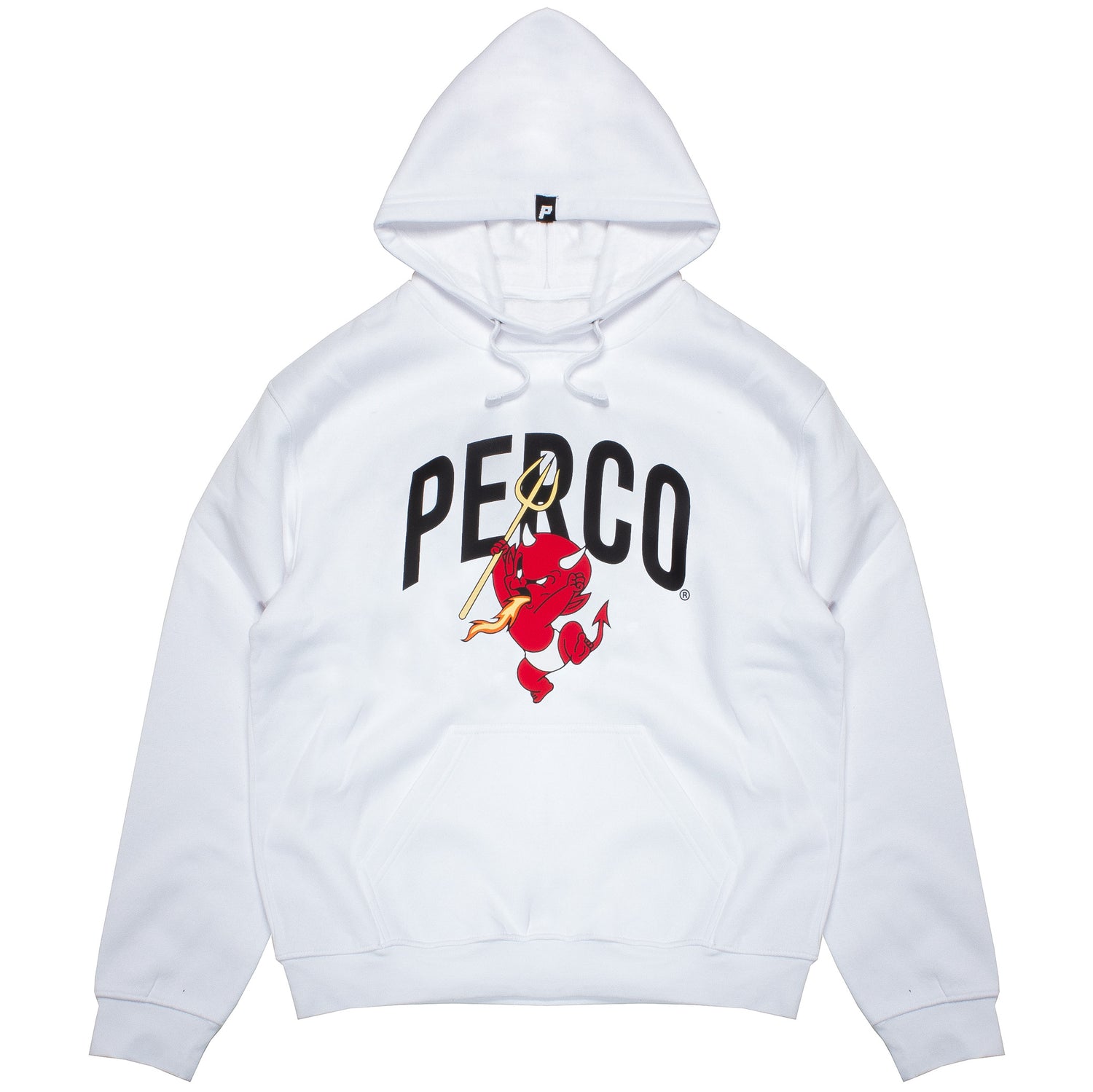SWEAT À CAPUCHE BLANC DÉMON