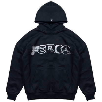 LOGOS 3M BLACK HOODIE