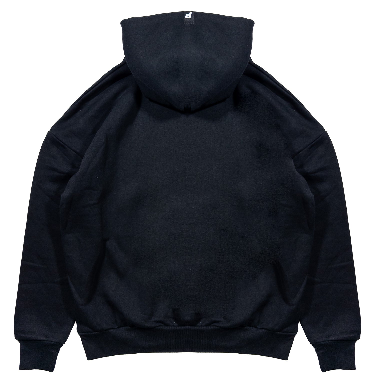 Sweat à capuche noir avec logos