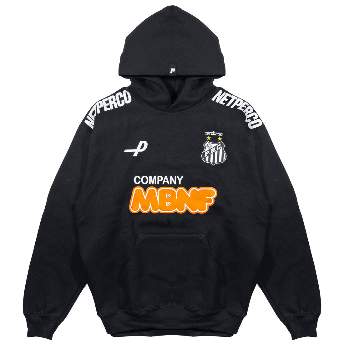 SWEAT À CAPUCHE NOIR PRC