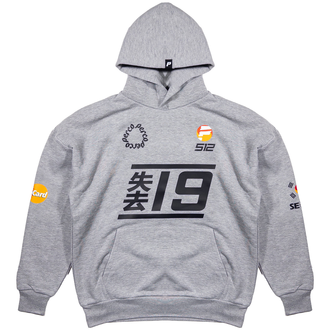 SWEAT À CAPUCHE GRIS SÉOUL