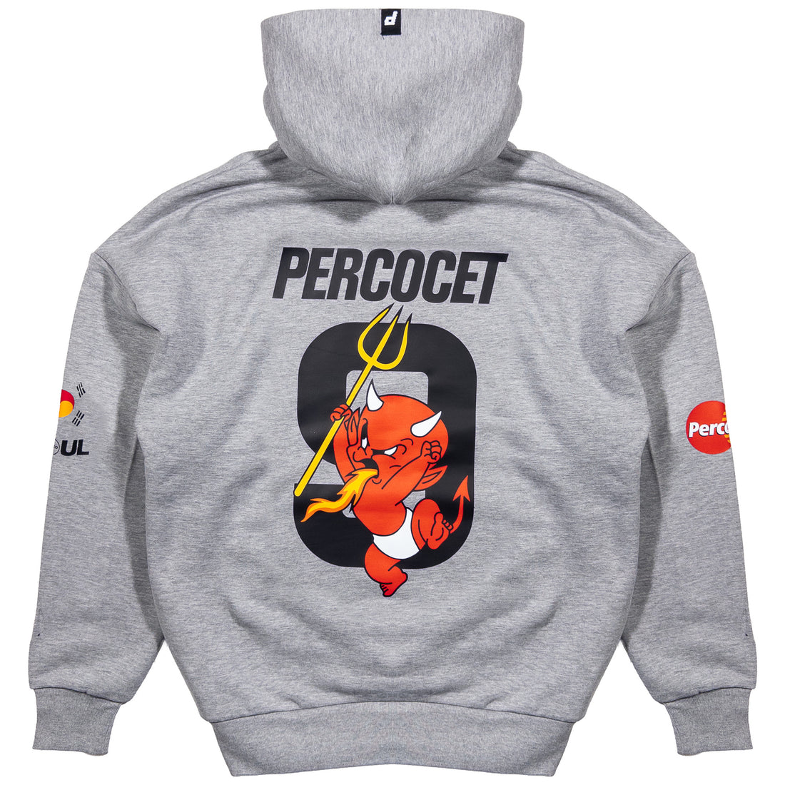 SWEAT À CAPUCHE GRIS SÉOUL