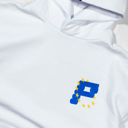 EU WHITE HOODIE