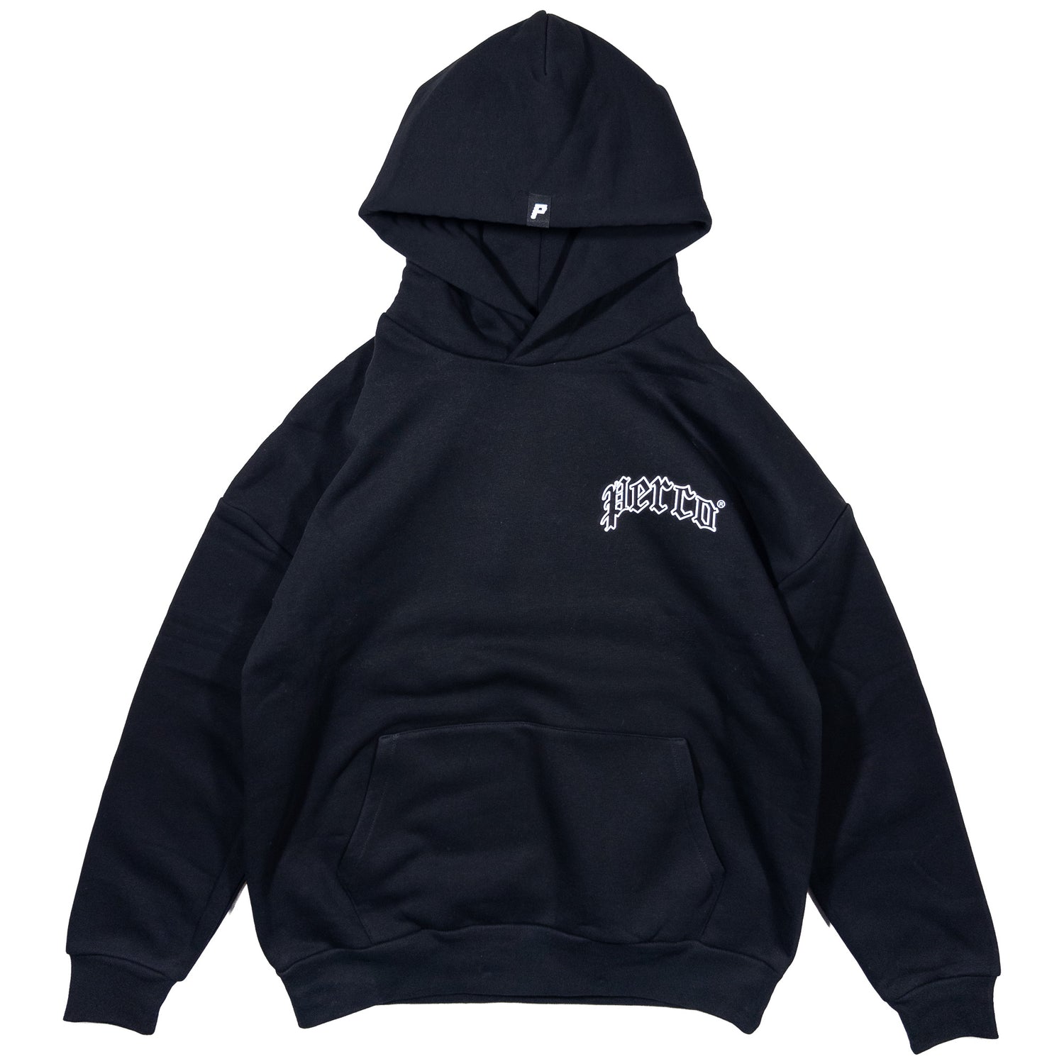 Sweat à capuche noir Booty