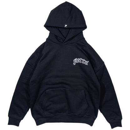Sweat à capuche noir Booty