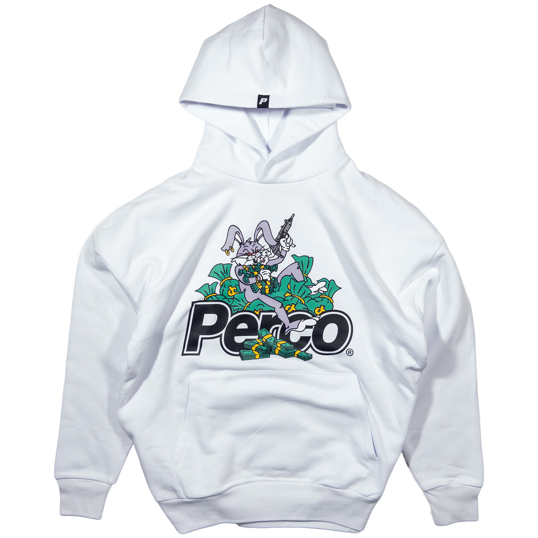 SWEAT À CAPUCHE BLANC BAD