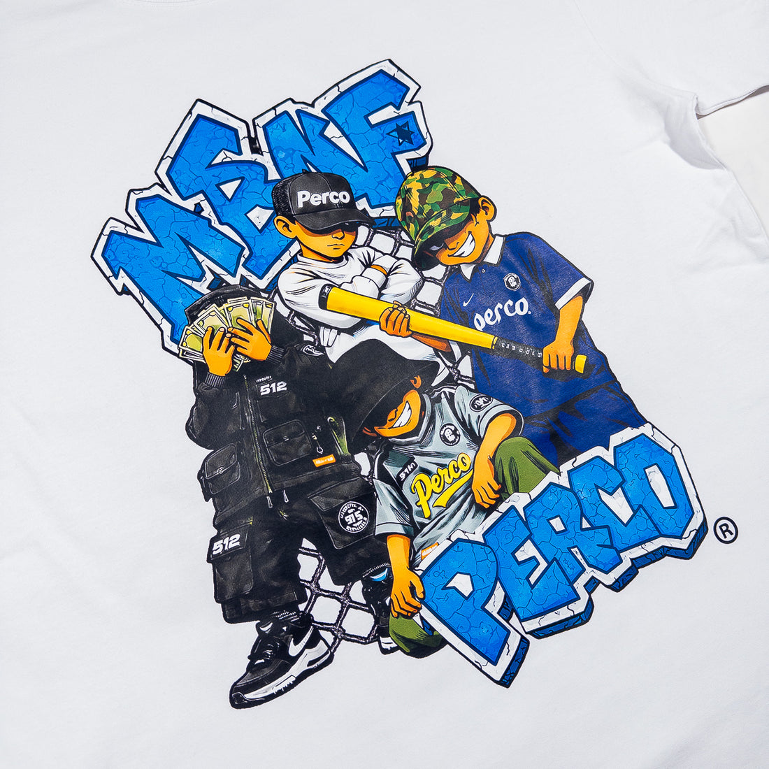 LE T-SHIRT DÉMON BLANC