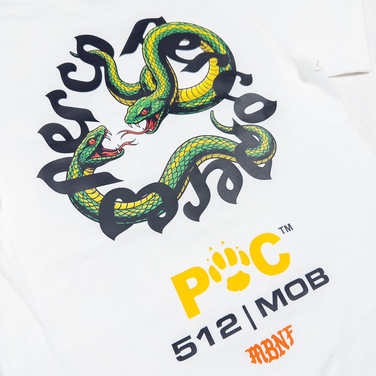 LE T-SHIRT DÉMON BLANC
