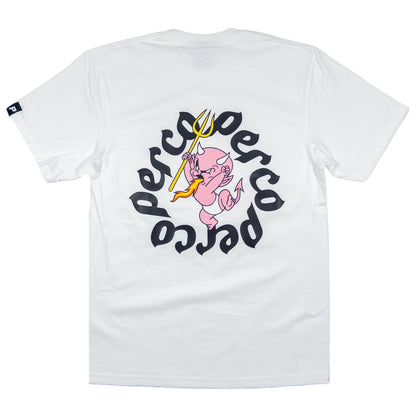 LE T-SHIRT DÉMON BLANC
