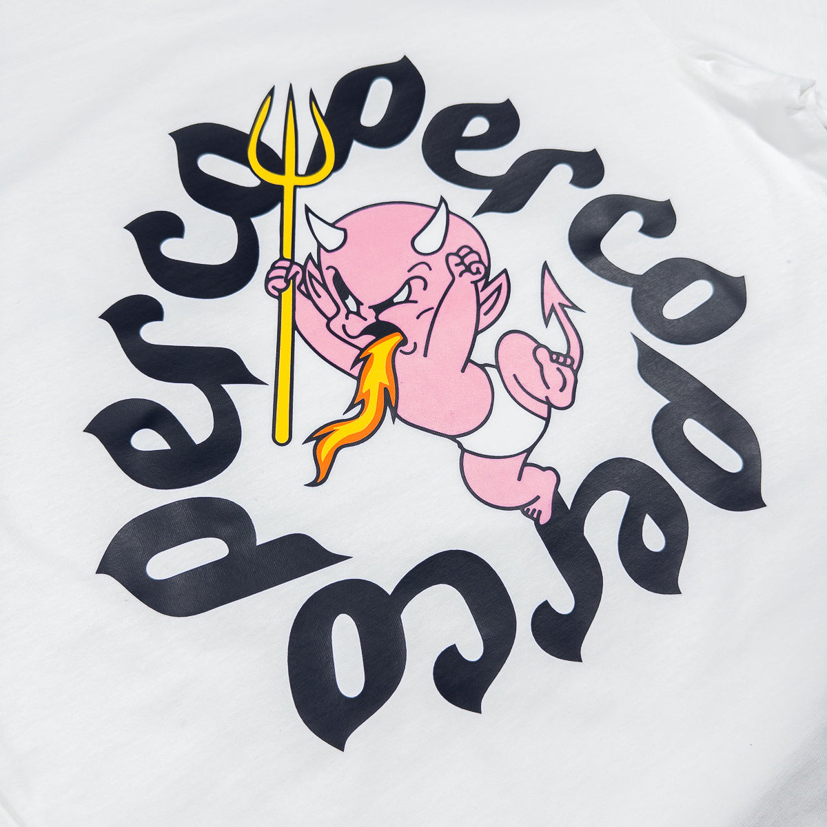 LE T-SHIRT DÉMON BLANC