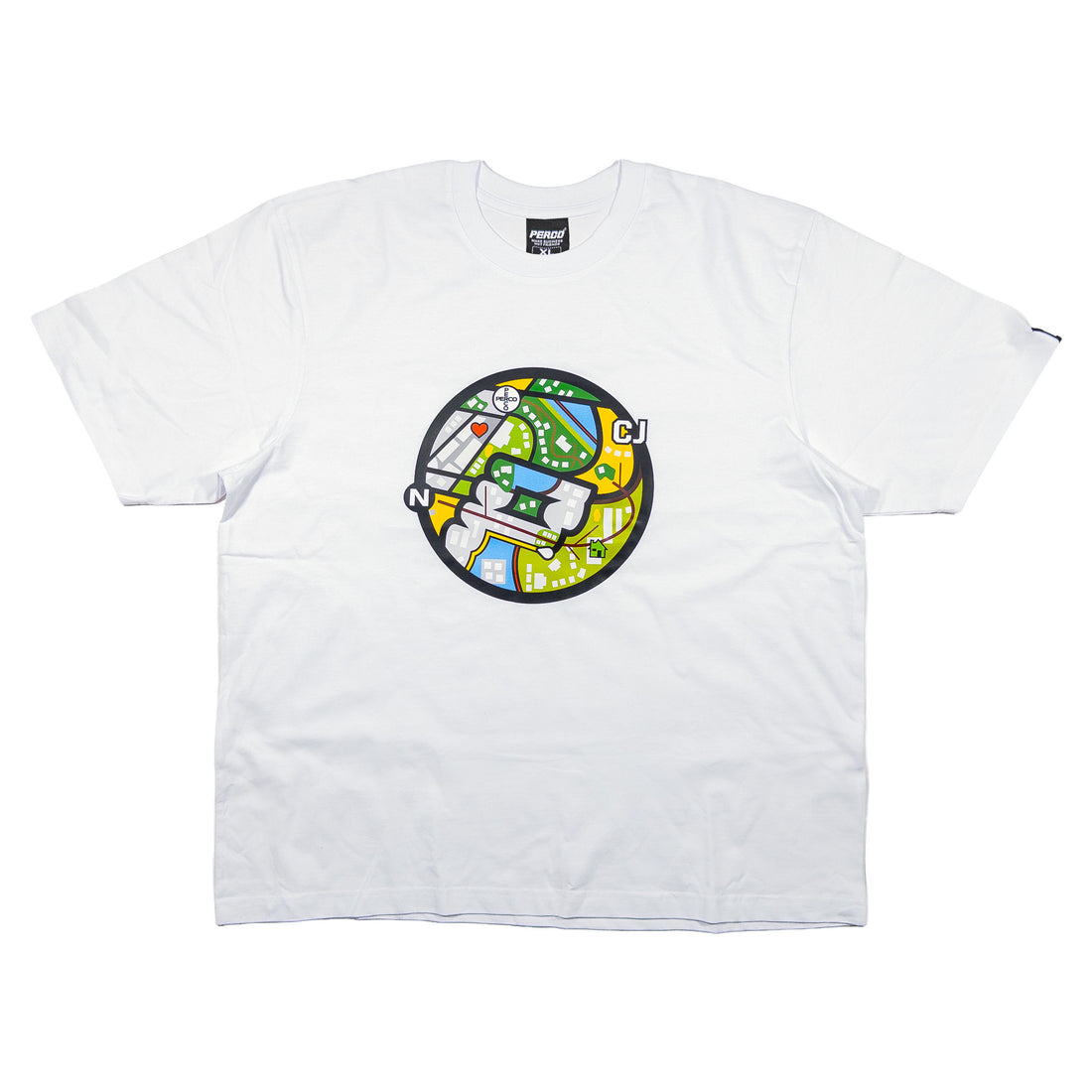 LE T-SHIRT DÉMON BLANC