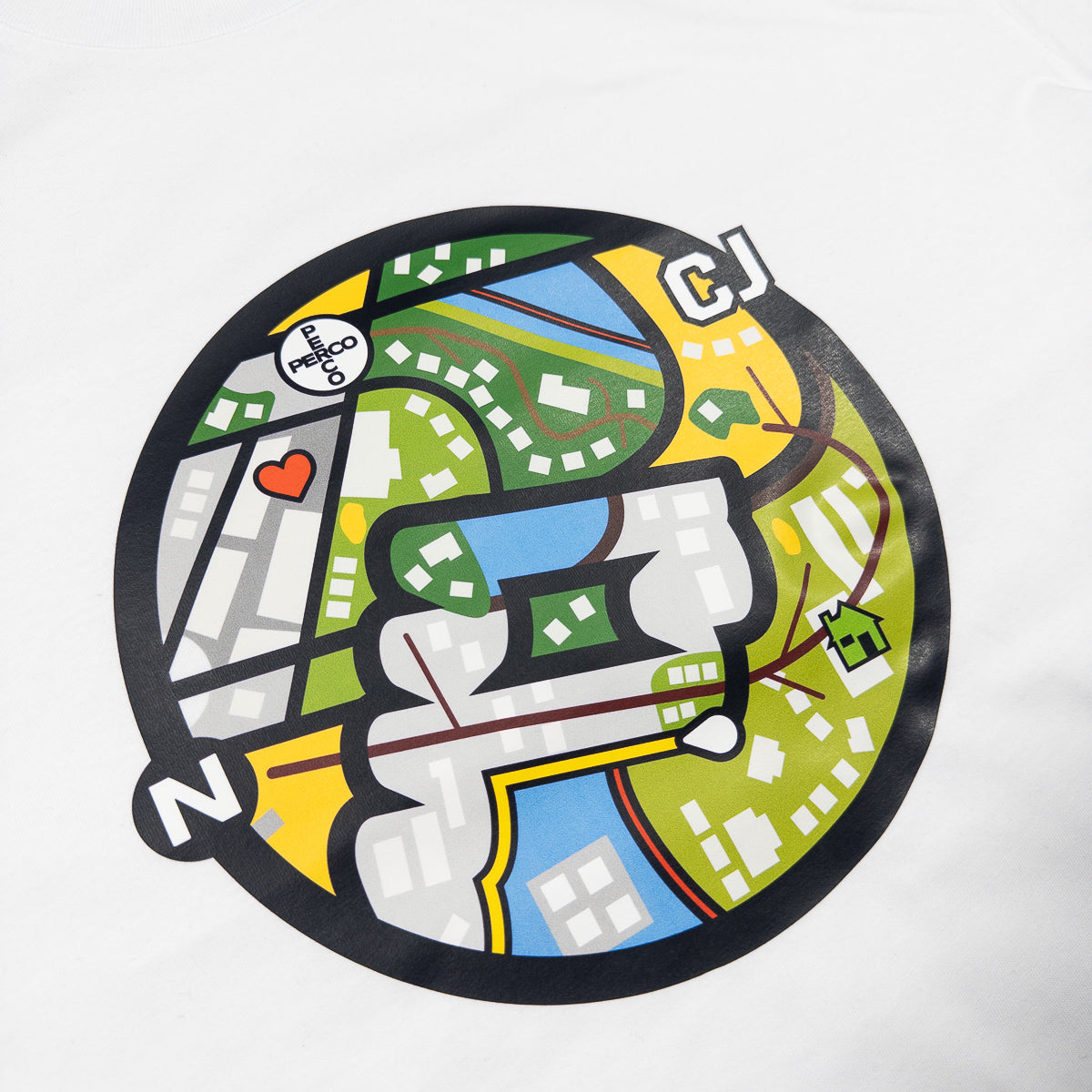 LE T-SHIRT DÉMON BLANC