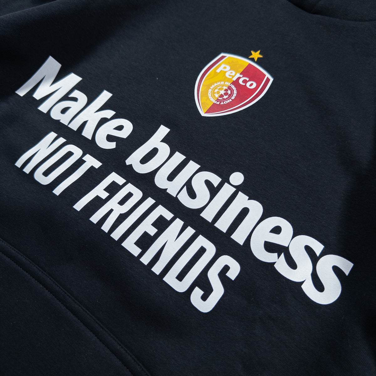 ARSNL BLACK HOODIE