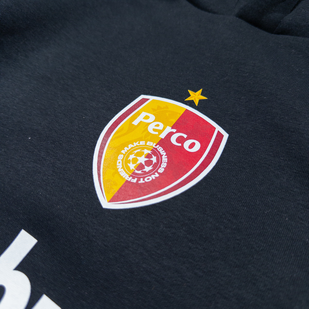 ARSNL BLACK HOODIE