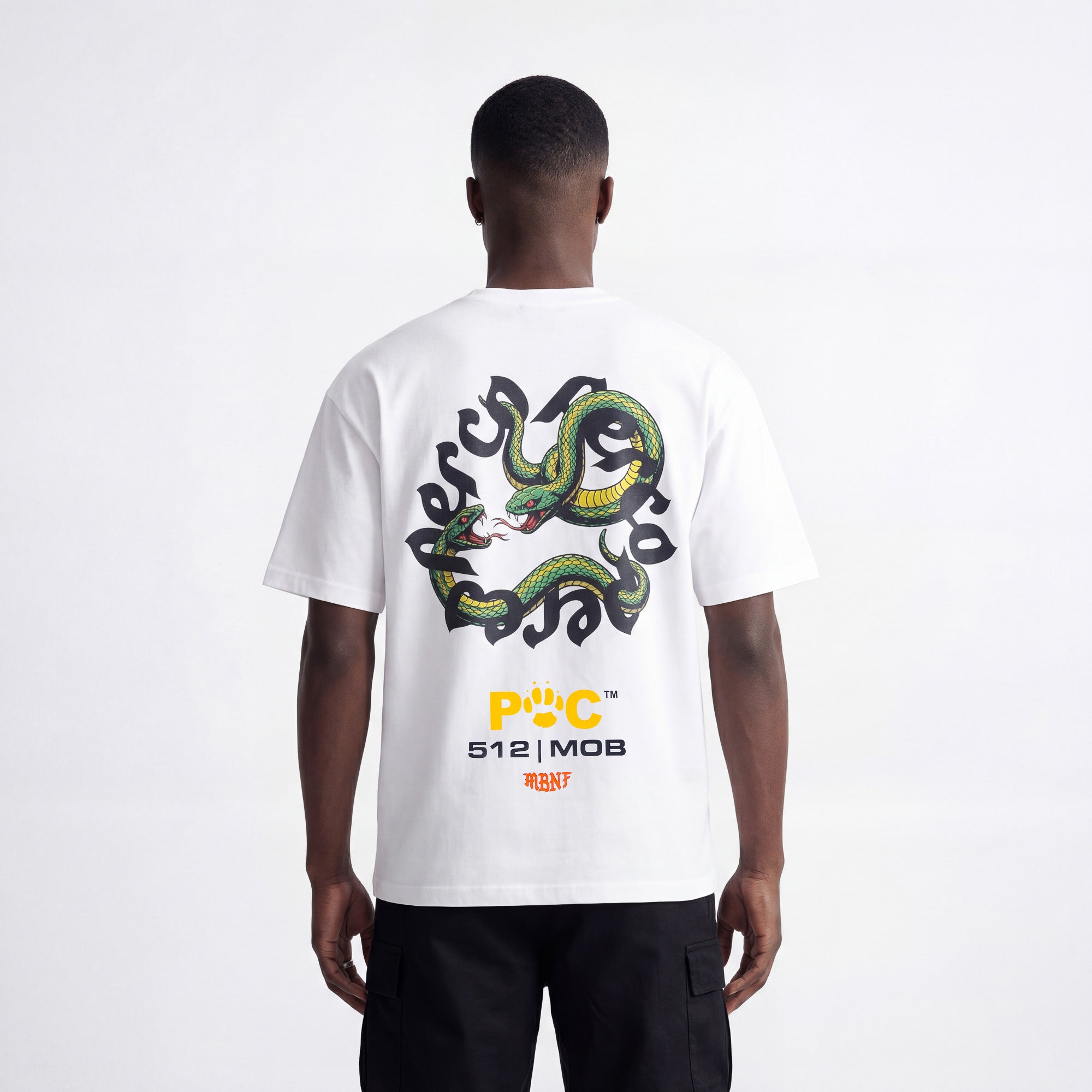 LE T-SHIRT DÉMON BLANC