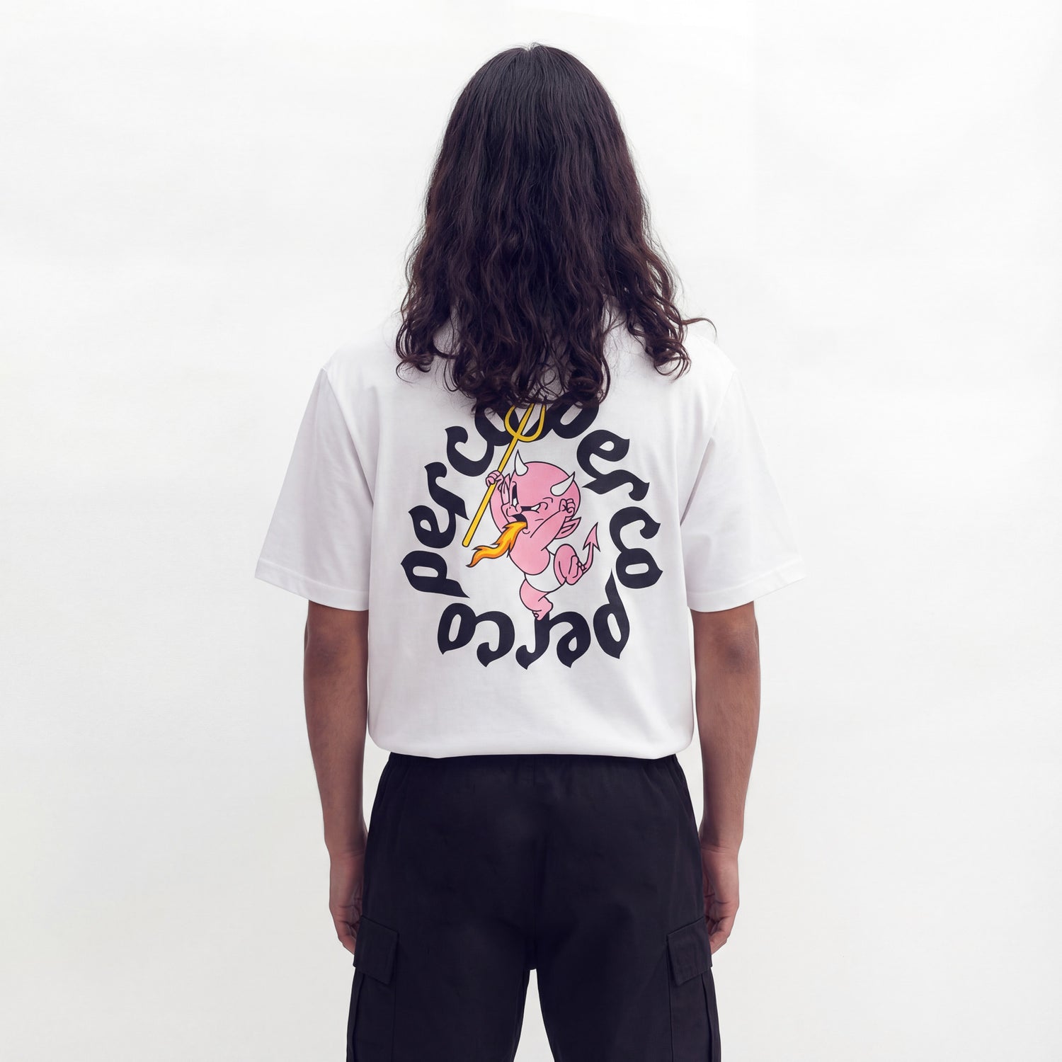 LE T-SHIRT DÉMON BLANC