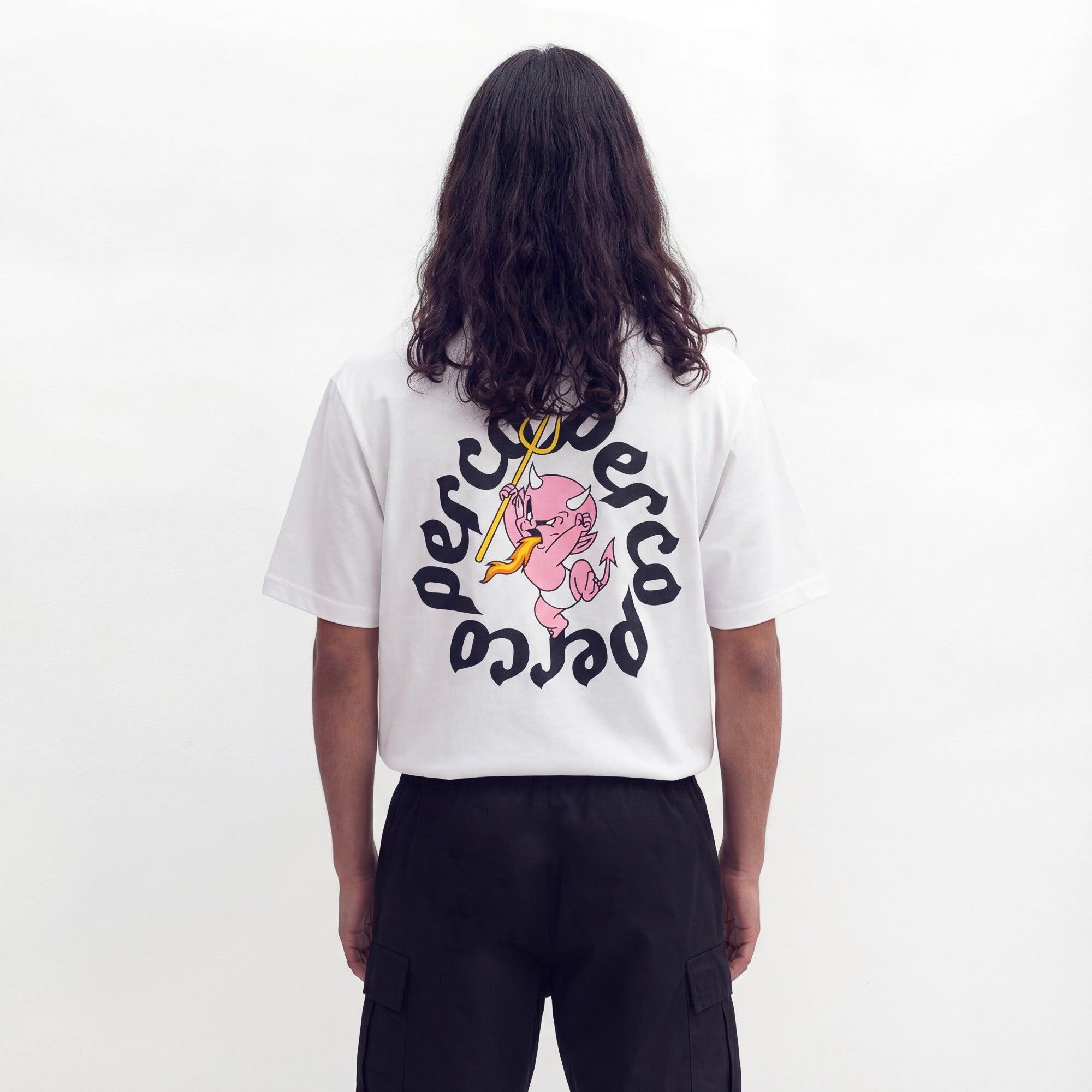 LE T-SHIRT DÉMON BLANC