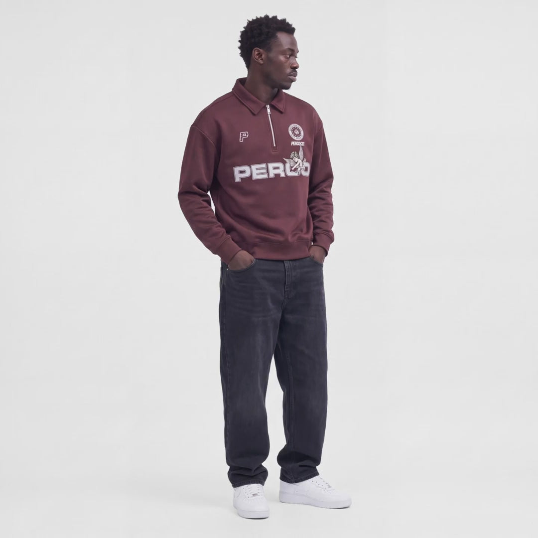 ANGEL 1/4 ZIP BURG
