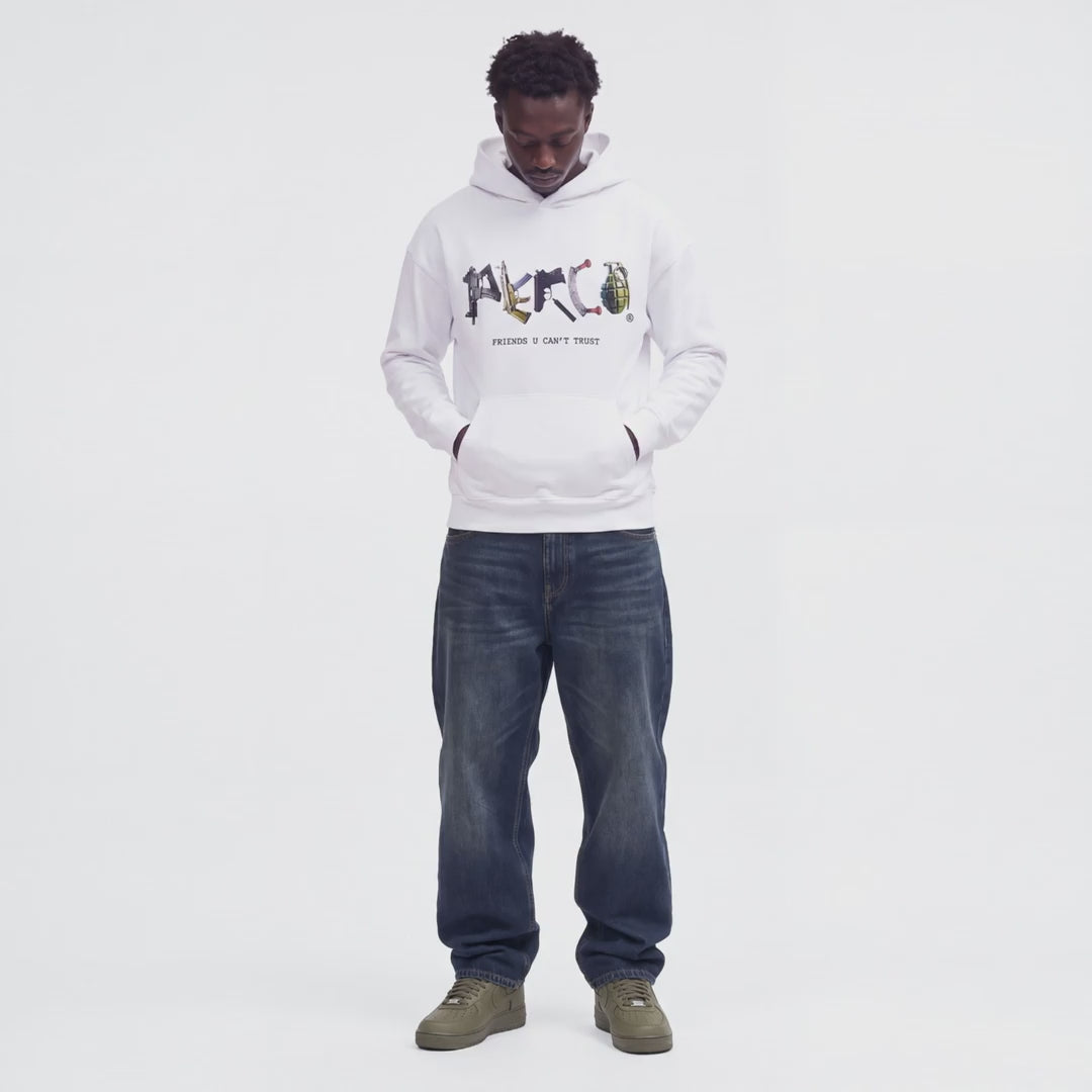 GNS WHITE HOODIE