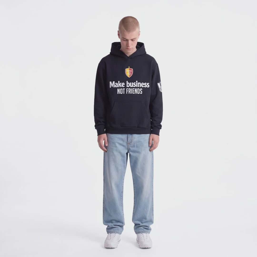 ARSNL BLACK HOODIE