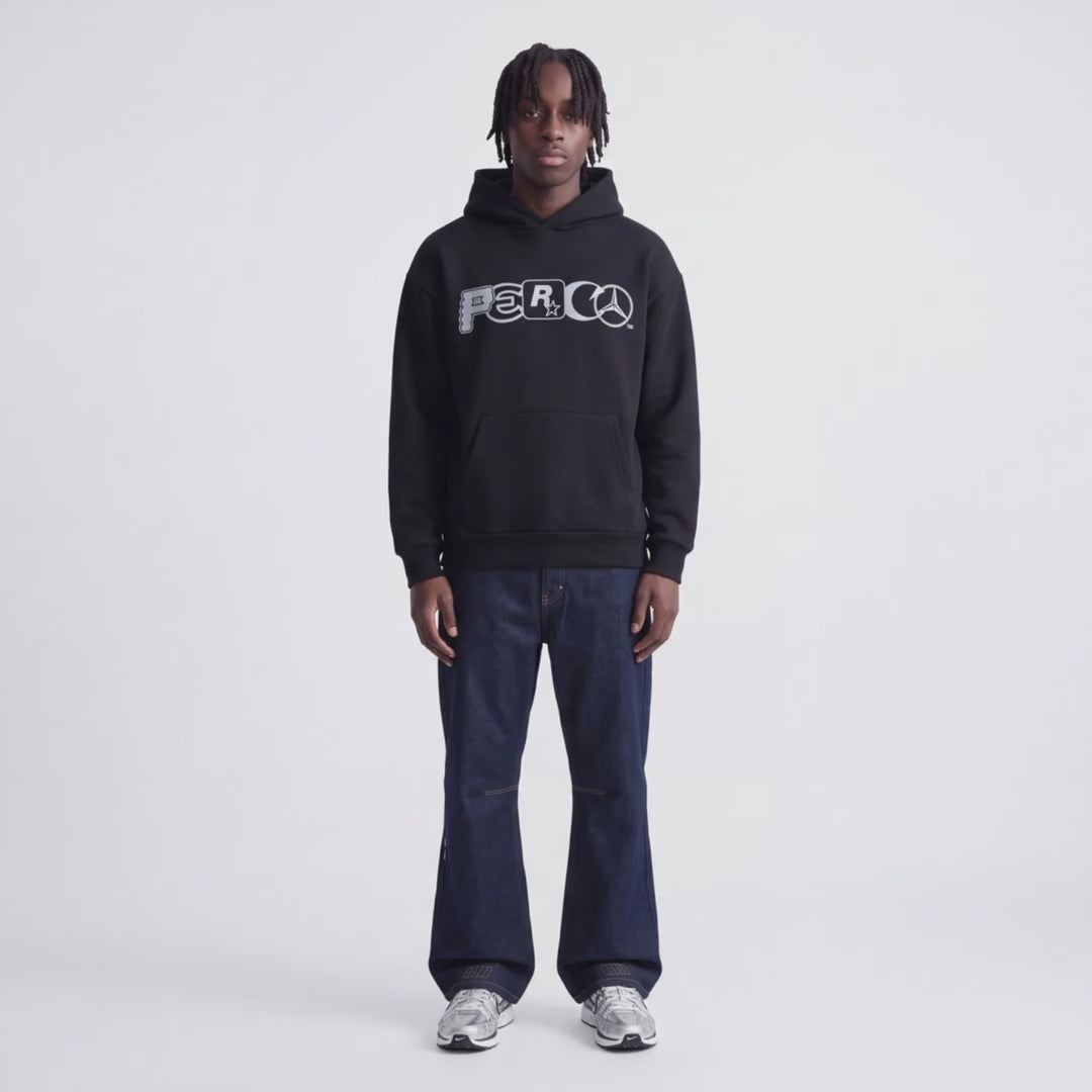 3M BLACK HOODIE LOGOS