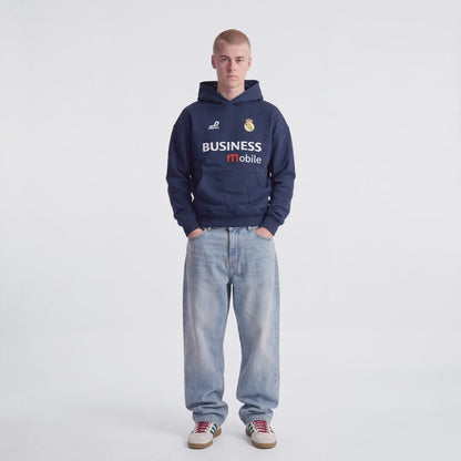 ZIZOU NAVY HOODIE