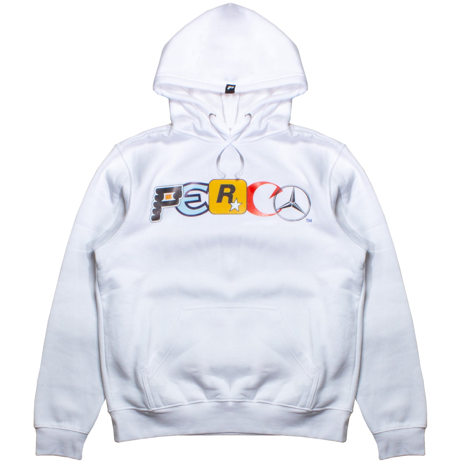 LOGOS WHITE HOODIE