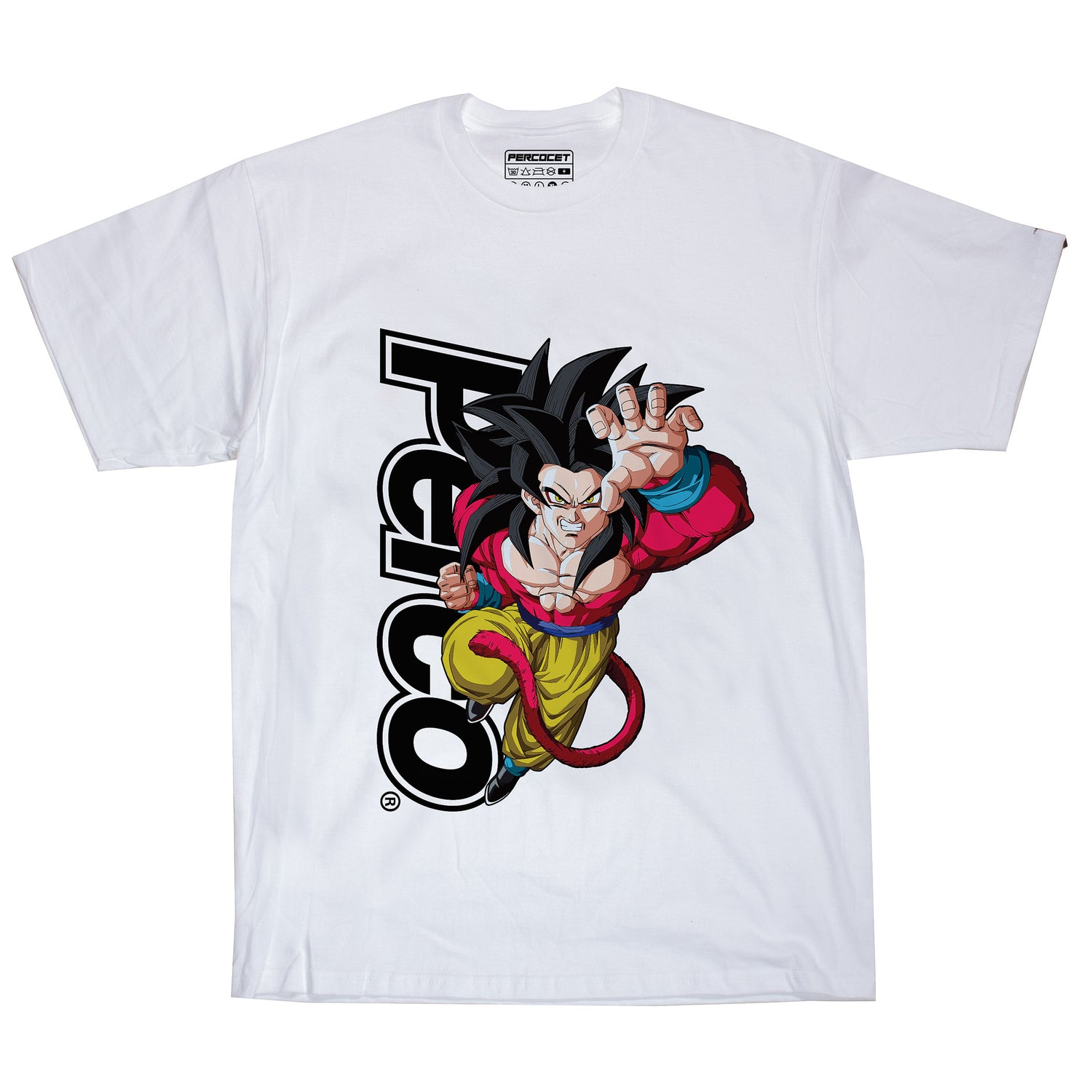 SSJ4 TEE WHITE