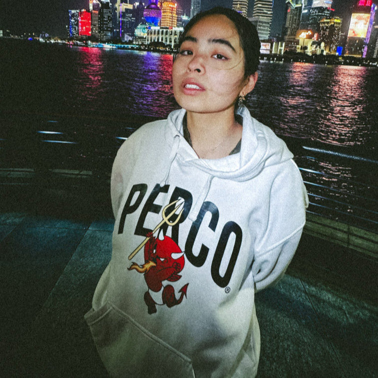 DEMON WHITE HOODIE