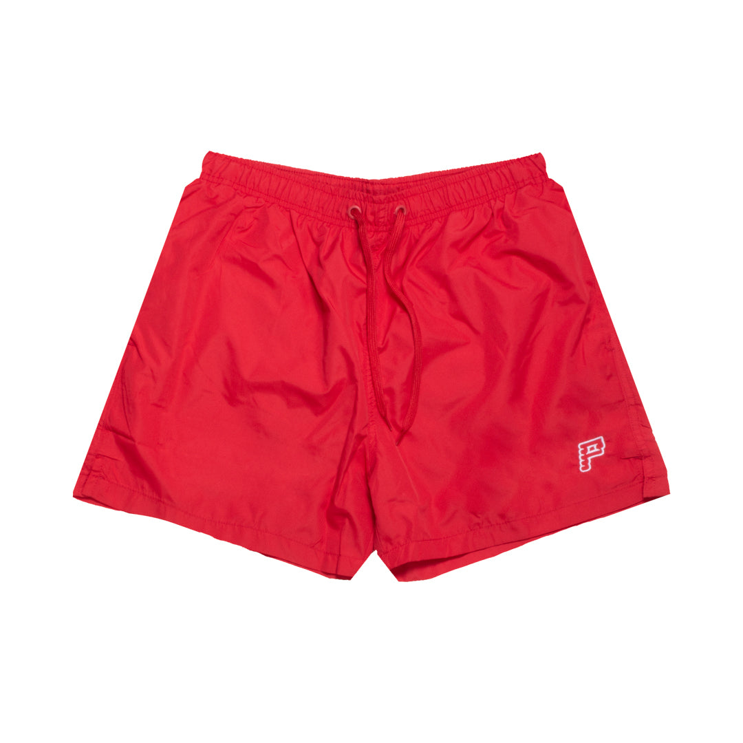 SHORT DE BAIN ROUGE