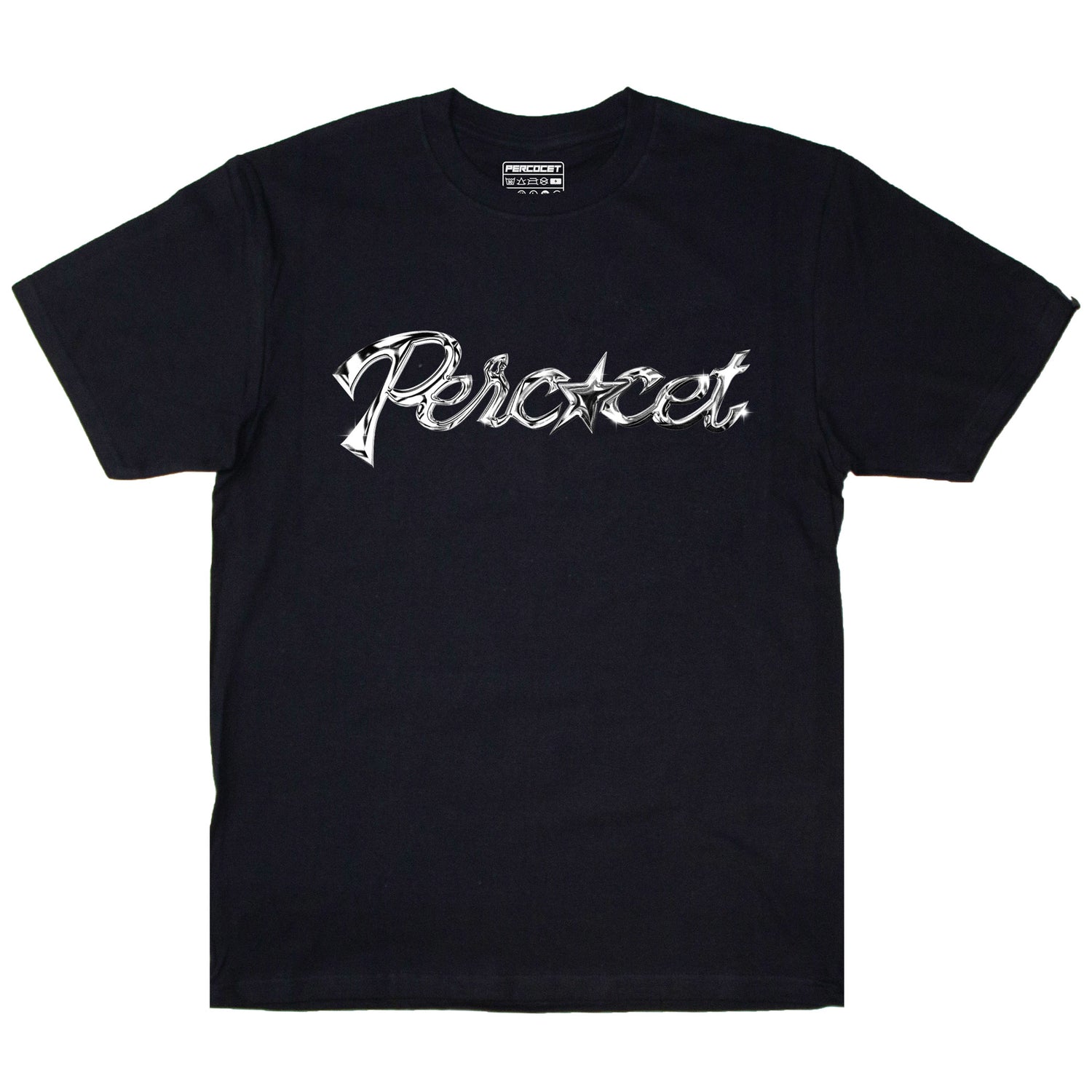 SILVER BLACK TEE