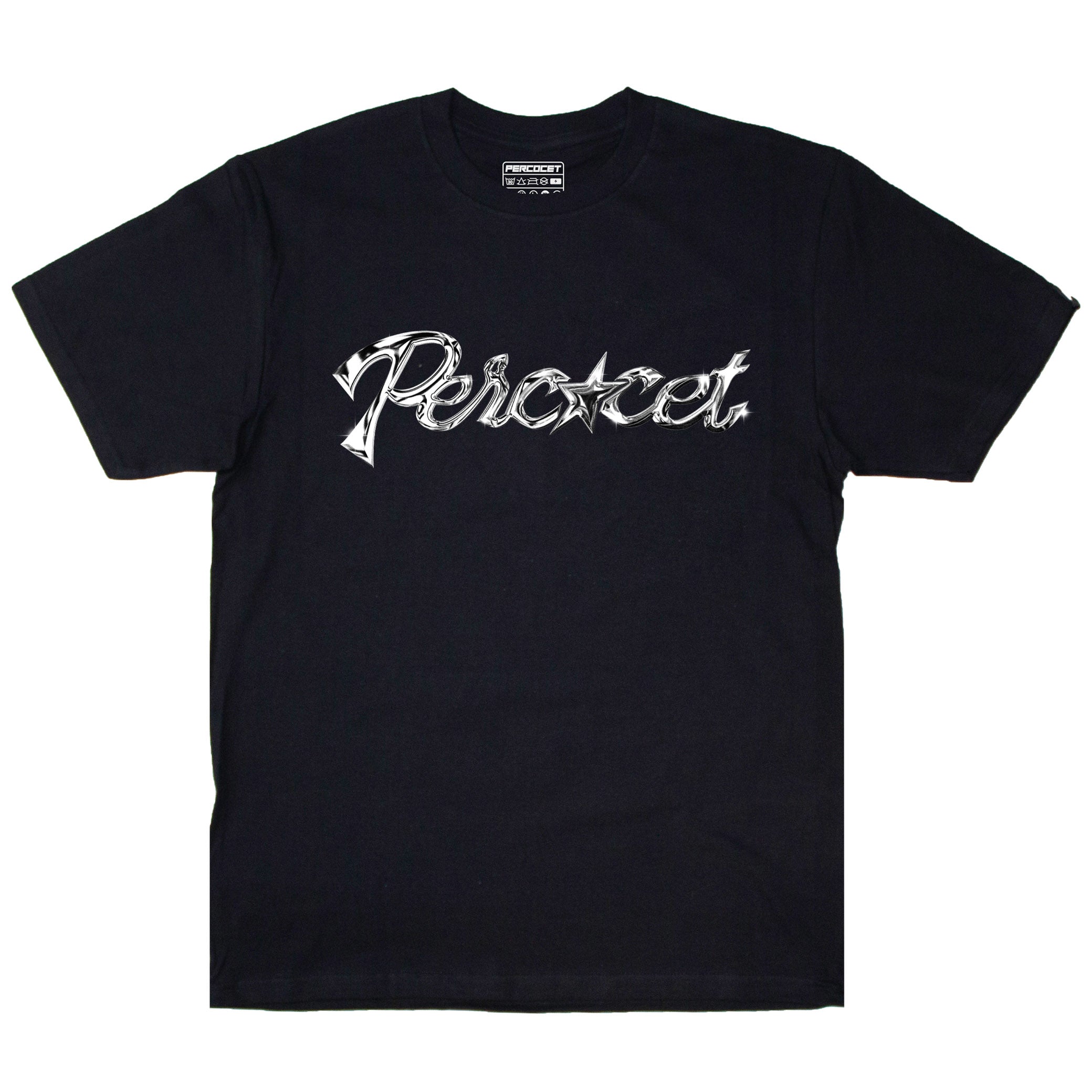 SILVER BLACK TEE